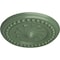 Ekena Millwork Foster Shell Ceiling Medallion (Fits Canopies up to 9 5/8"), 15 3/4"OD x 2"P, Athenian Green CM15FOAGF - alternate 4